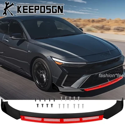 适用于现代 Elantra R/N 线前保险杠唇分离器锅炉车身套件零件 — 第 1/4 张图片