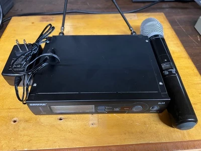 SHURE SLX2-G5 494-518 MHz SM86 Wireless Handheld Mic w/ SLX4-G5 Receiver - Image 1 of 4