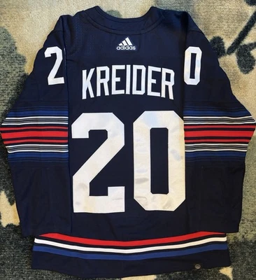 New York Rangers Adidas Men’s Third Jersey - Size: 46/S - Chris Kreider - NWT - Image 1 of 4