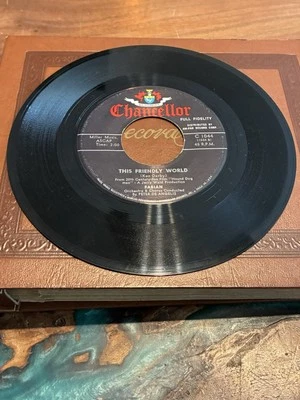 Fabian - This Friendly World / Hound Dog Man 45rpm 7" Rock - Image 1 of 2