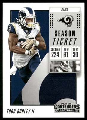 2018 Panini Contenders Todd Gurley II #46 BG6 - Image 1 of 2
