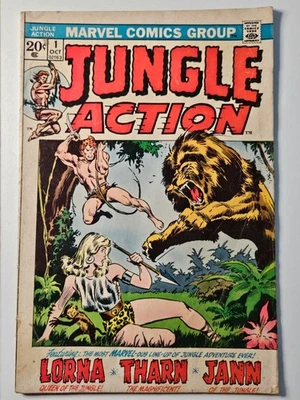 Jungle Action #1 (Oct 1972 Marvel) John Buscema Cover - Image 1 of 4