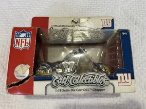 Ertl Collectibles 1:18 OCC Chopper NY Giants – New Other, Zip-Tied, Damaged Box - Picture 1 of 6