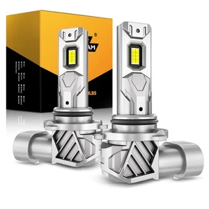 Faros LED AUXBEAM 9006 2025 haz bajo 6500K 80W 18000LM blanco sin ventilador - Imagen 1 de 12