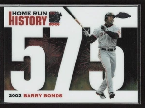 Barry Bonds 2006 Topps Chrome #BBC575 Barry Bonds Home Run History - Picture 1 of 2