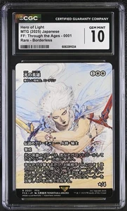 Hero of Light (JP, Borderless) Final Fantasy Through The Ages - CGC Gem Mint 10 - Picture 1 of 2