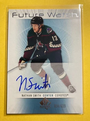 2022-23 SP Authentic '12-13 Retro FW Auto #RFWA-NS Nathan Smith RC 034/699 - Image 1 of 2