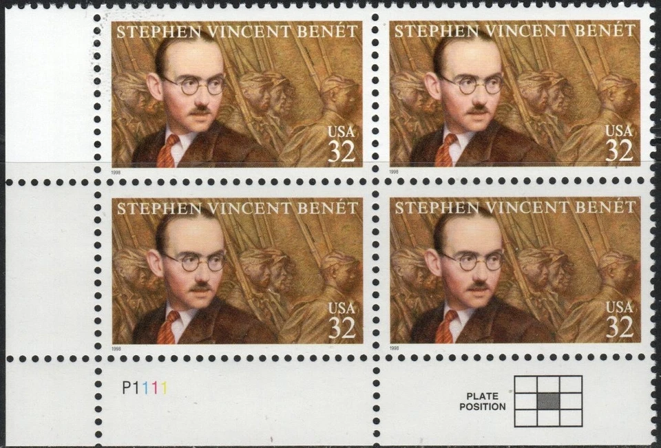 US Scott #3221 Plate block of 4, #P1111 LL, MNH - Image 1 of 1