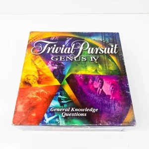 Trivial Pursuit Board Game IV Genus Edition 4 Parker Brothers 1996  - Picture 1 of 3