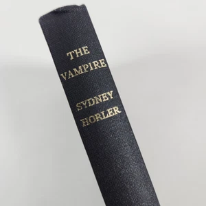 The Vampire Sydney Horler Vintage 1974 HC First US Bookfinger Edition Horror - Picture 1 of 12