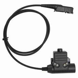 PTT Headset Adapter Push To Talk Connector For Xir P6600 P6620 XPR33 FY - Zdjęcie 1 z 22