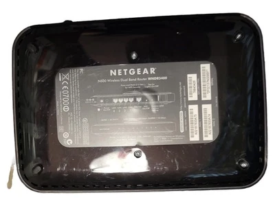 NETGEAR WNDR3400 N600 Wireless Dual Band Router WLAN - Bild 1 von 4