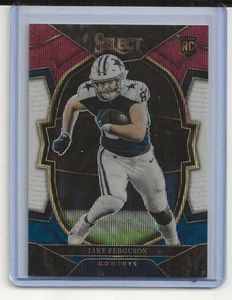 2022 Select Jake Ferguson Red White & Blue Prizm RC # 021/249 - Bild 1 von 2