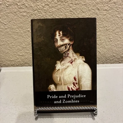 Zombie Pride and Prejudice Book Jane Austen & Seth Grahame Smith HCDJ Zombies - Image 1 of 4