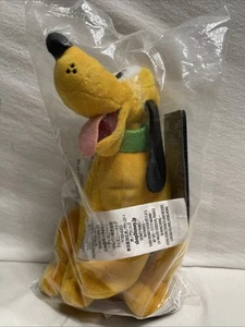 Disney Pluto Plush Mickey Mouse & Friends~Disney store~New - Picture 1 of 5