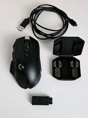 Logitech G502 LIGHTSPEED Kabellose Gaming-Maus - Schwarz - Bild 1 von 3