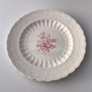 Spode's Jewel Billingsley Rose by Copeland Spode England 9" / 23cm lunch plates - Picture 1 of 9