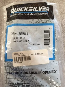 MERCRUISER SEAL ALPHA 1 26-32511 PACK OF 3 - Picture 1 of 2