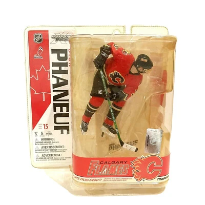NHL Calgary Flames Dion Phaneuf Hockey Player Collectable Figure National League Foto 1 de 4
