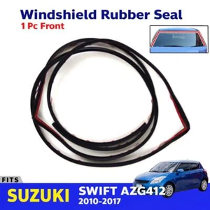 Front Windscreen Rubber Seal Moulding Fits Suzuki Swift AZG412 Hatchback 2010-17 - Picture 1 of 8