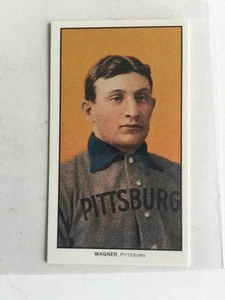 HONUS WAGNER T-206 PIEDMONT BACK REPRINT (HOF) - Picture 1 of 3