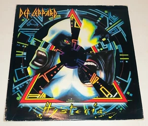 Def Leppard Hysteria Picture Disc LP Die-Cut Cover 1988 UK Bludgeon Riffola - Picture 1 of 12