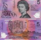 AUSTRALIA 5 Dollars P-57f 2008 Polymer UNC- Attractive Queen Elizabeth Banknote!