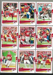 2020 KANSAS CITY CHIEFS 30 Card Lot w DONRUSS BASE Team Set 20 SUPER BOWL Chiefs - Picture 1 of 2