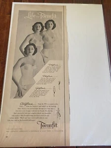 Vintage 1955 Formfit Life Girdle A Gaytime Foundation ad - Picture 1 of 1