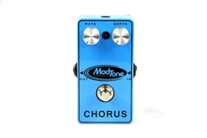 ModTone MT-CHR Blue Sparkle Classic Chorus Effects Pedal - Picture 1 of 4