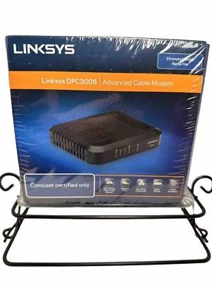 LINKSYS DPC3008 Advanced Cable Modem Comcast Certified Only New Sealed In Box - Image 1 of 4