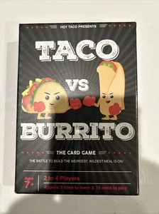 Taco vs. Burrito The Party Card Game Hot Taco NEW - Picture 1 of 2