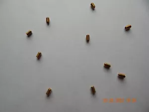 BRASS SOCKET SET SCREWS. 10/32 x 5/16" CUP POINT. 10 PCS. NEW - Picture 1 of 1