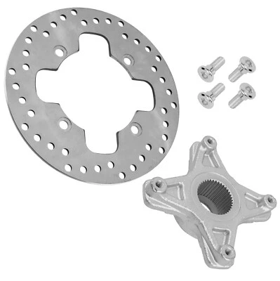 Rear Brake Disc w/Bolt & Flange for Honda Fourtrax 400EX TRX400EX 1999-2008 - Image 1 of 4