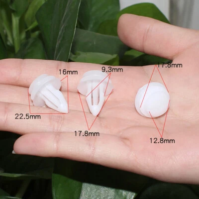 10 clips de retención de molduras de panel de puerta trasera de automóvil para Nissan Infiniti Foto 1 de 3