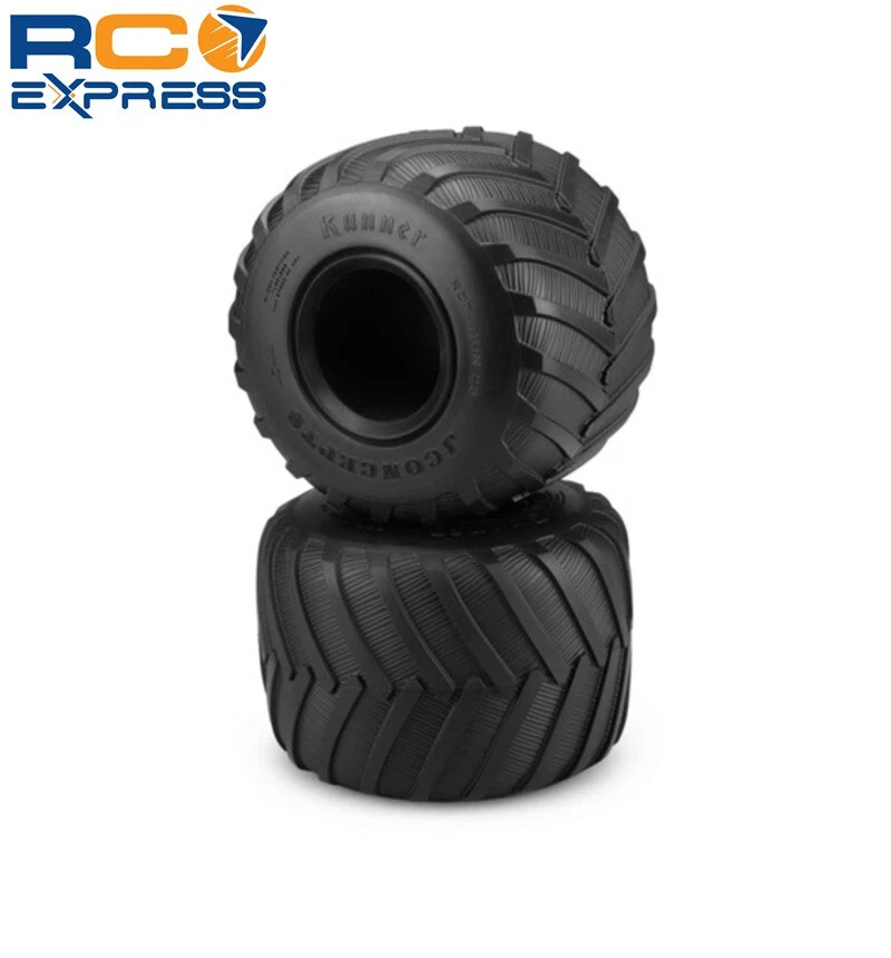 JConcepts Firestorm Runner Monster Truck Tire - Soft - Blue Compound JCO4044-01 - Image 1 of 1