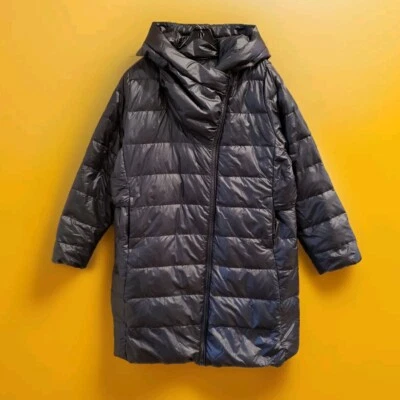 NSW Nike Sportswear Down Fill Parka Jacket Women's Size XXL All Black 854759-010 - Image 1 of 4