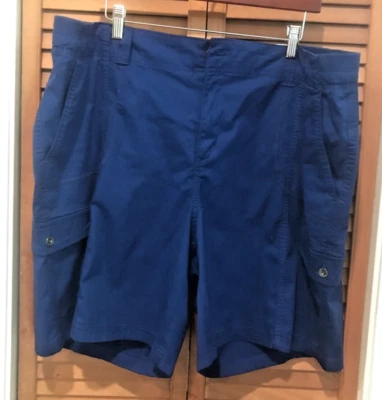 ZIG ZAG Cargo SHORTS Style & Co Plus style 54676W Admiral Blue NEW WITH TAGS 20W - Image 1 of 4