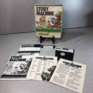Story Machine Spinnaker 5,25" Diskette für Apple II Plus mit zwei Festplatten mit Extras - Bild 1 von 21