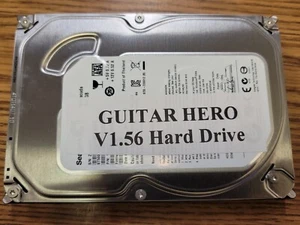 Guitar Hero RAW THRILLS SATA Festplatte V1.56 für einen Arcade Game Computer - Bild 1 von 2