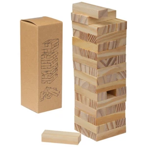 Wackelturm-Spiel / aus Holz - Bild 1 von 2