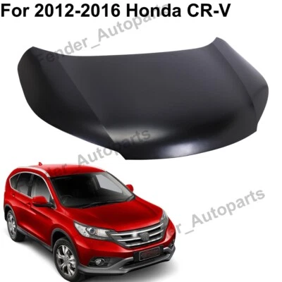Front Hood Panel Fit 2012 2013 2014 2015 2016 Honda CR-V Primed Steel Foto 1 de 4