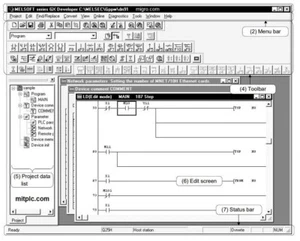GX Developer Ladder Logic SPS Programmiersoftware Industriestandard mit Trainer - Bild 1 von 9