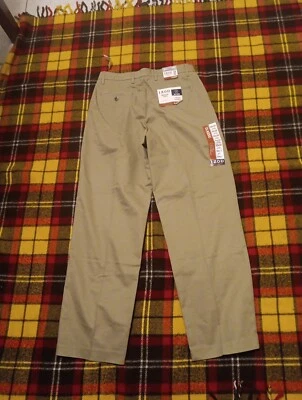 NUEVO CON ETIQUETAS Izod Madison Chino Pantalones Calce Recto Talla 33x32 Vestido Plano Informal Pantalón Golf  Foto 1 de 4