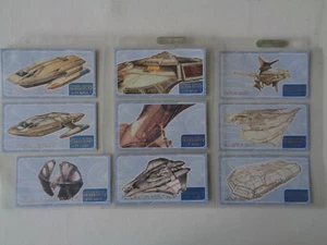 Star Trek Insurrection Schematics 9 Card Chase Set S1- S9 - Foto 1 di 1