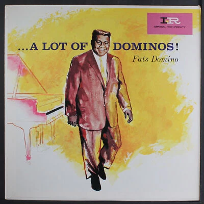FATS DOMINO: a lot of dominos! IMPERIAL 12" LP 33 RPM Canada - Image 1 of 2