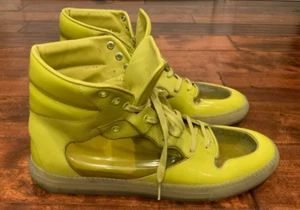 Zapatilla deportiva Balenciaga verde ácido panel transparente con cordones talla 10 (US) 43 (EUR) - Imagen 1 de 10