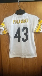 Troy Polamalu Reebok Jersey Boys Large (7) - Picture 1 of 3