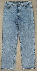 Levi's 540 Vintage Men's 5 Pocket Acid Washed Jeans Size 34x30 (Actual 34x29.5) - Picture 1 of 18