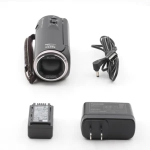 Panasonic HD Camcorder V360MS 16GB Black 90x Zoom 2.2MP HC-V360MS-K From Japan - Picture 1 of 6